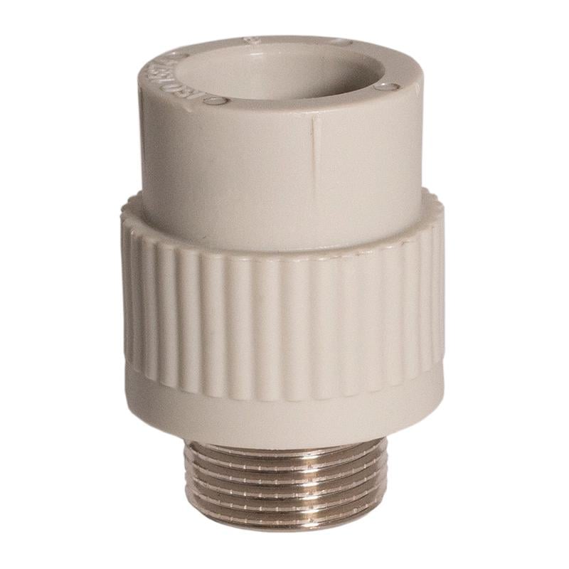 Муфта Reiger PP-R 25х3/4 с наружной резьбой (TU-19679)