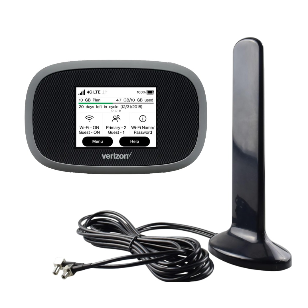 Комплект автомобільний 4G роутер Novatel MiFi 8800L та антена MIMO 16 Дб (TS9)