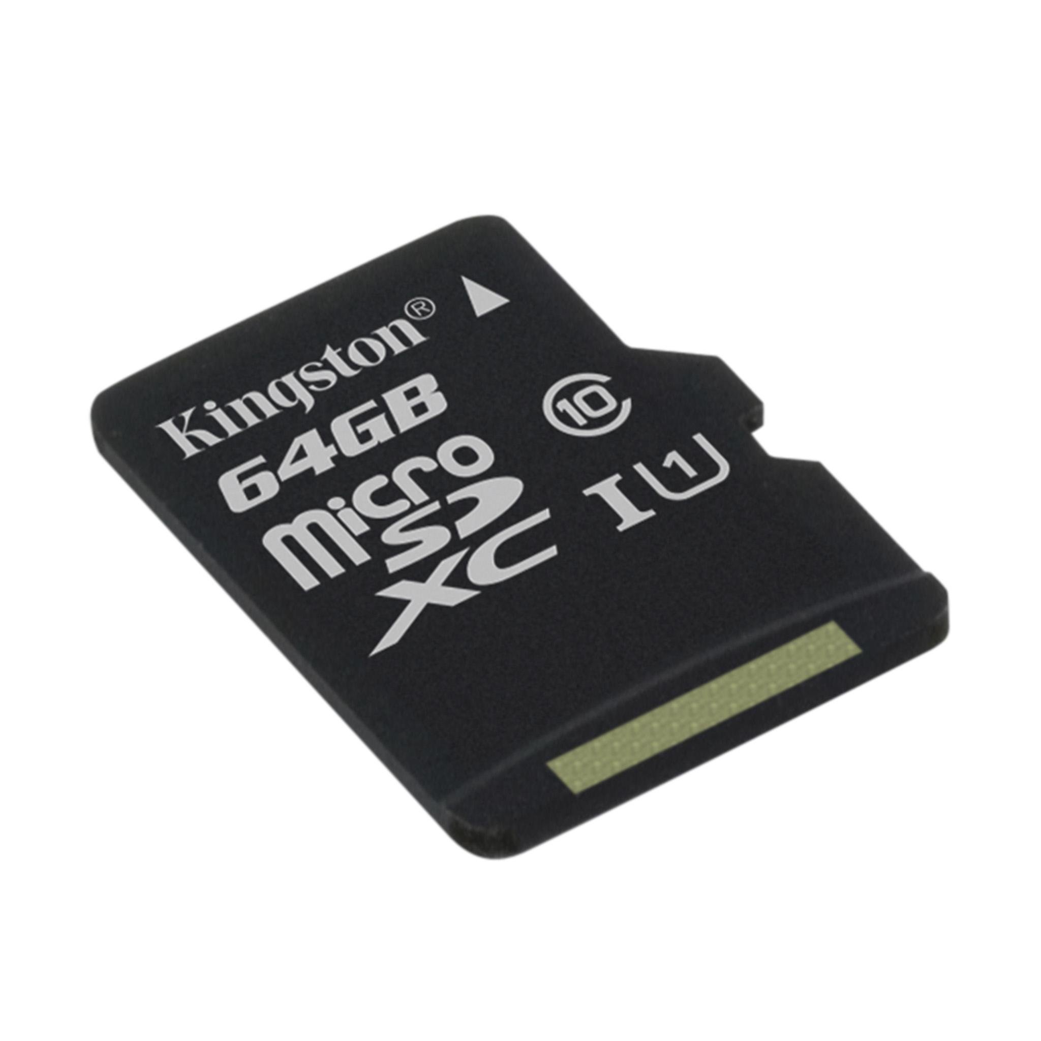 Карта памяти Kingston SDCS2 64 GbSP microSDXC Canvas Select Plus 100R A1 C10 S (560426)