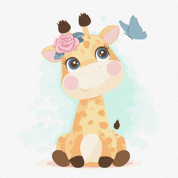 Картина по номерам Первое знакомство