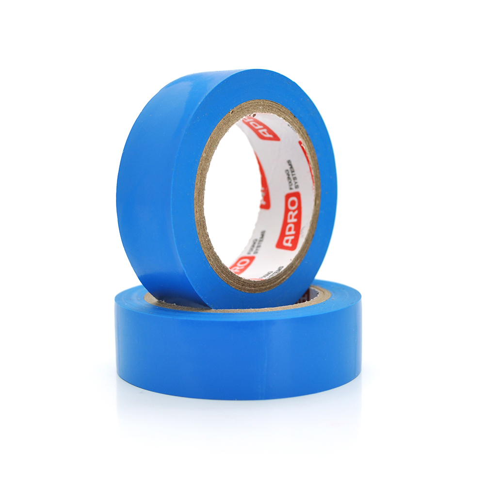 Изолента Apro 0,14х17 мм х 25 м 10 шт. Синий (5738)