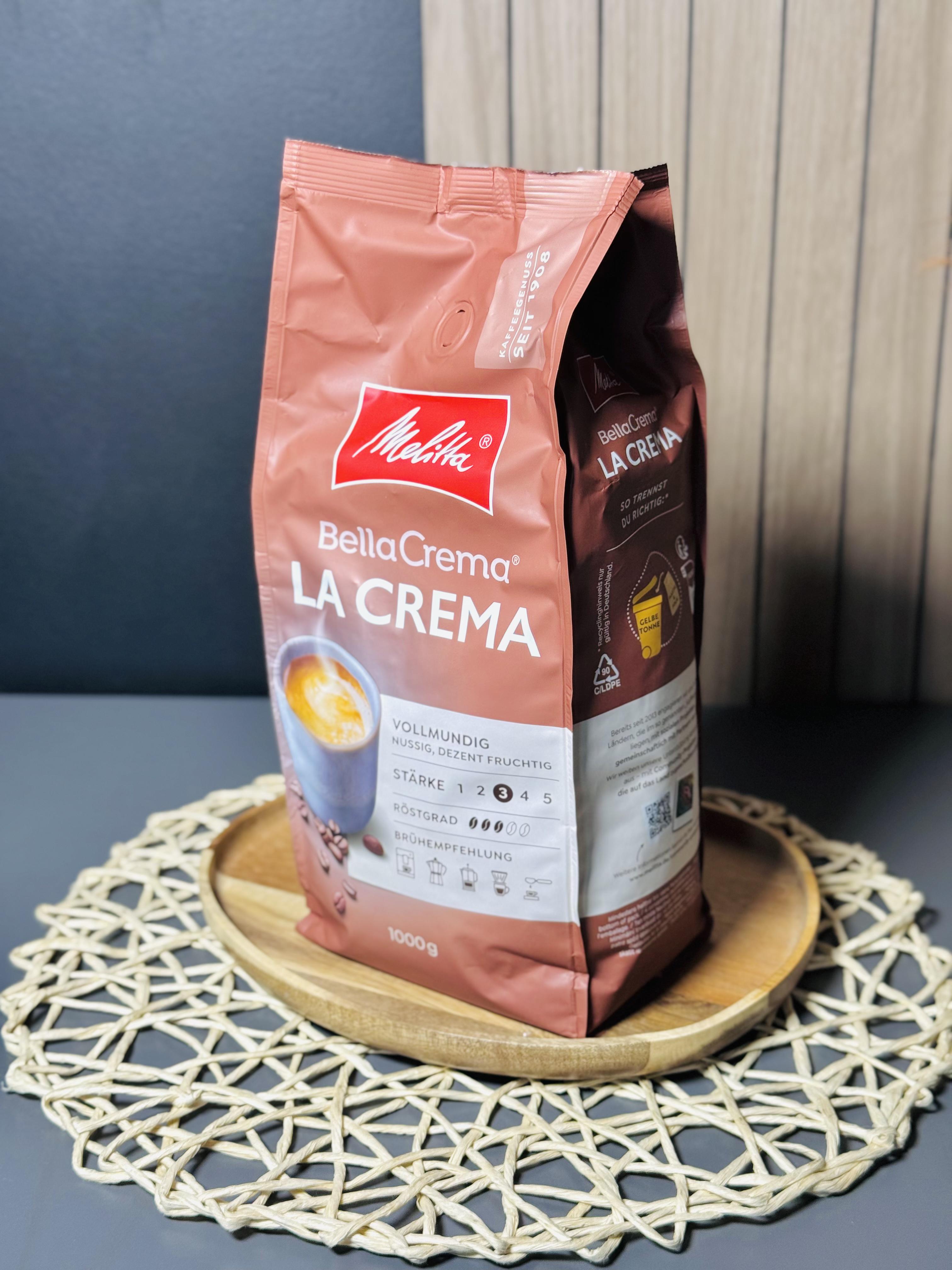 Кофе MELITTA BellaCrema LaCrema в зернах 1000 г