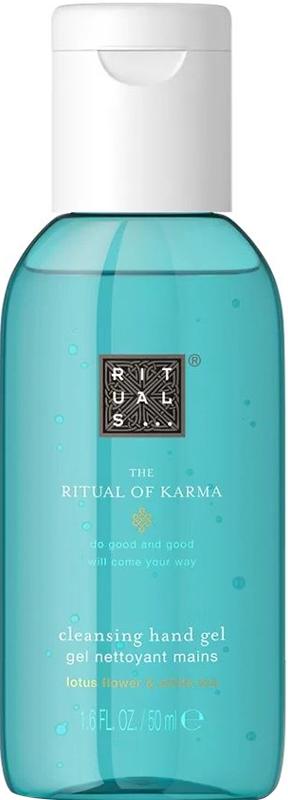 Гель-антисептик для рук RITUALS Ritual of Karma с белым чаем и лотосом 50 мл (59056)
