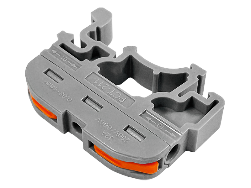 Клемма на DIN-рейку Lemanso LMA2604 1+1 контакт (9103) - фото 2 Клемма на DIN-рейку Lemanso LMA2604 1+1 контакт (9103) - фото 2