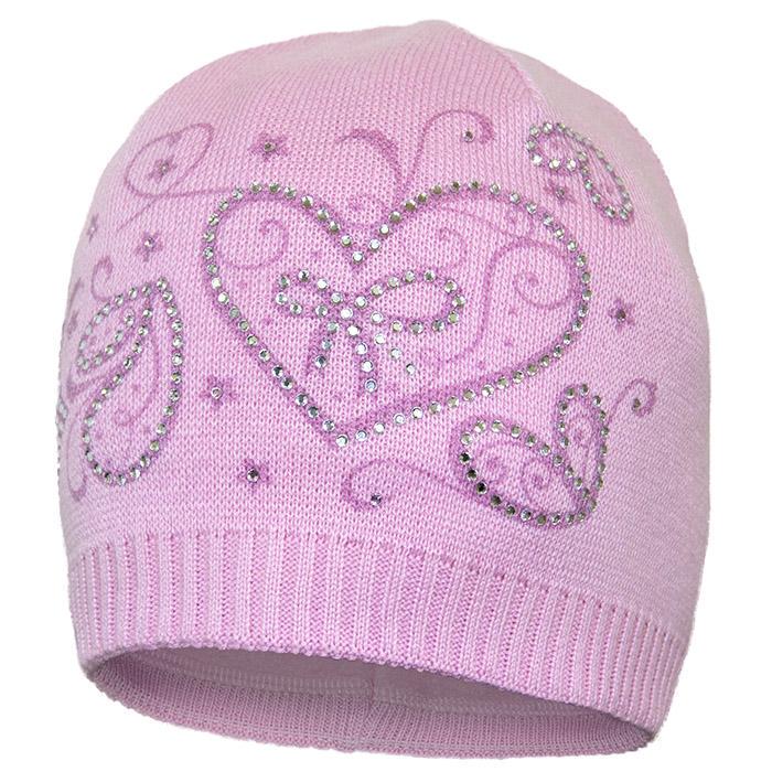 Шапка зимняя Девид стар. р. 52 Розовый (16322)