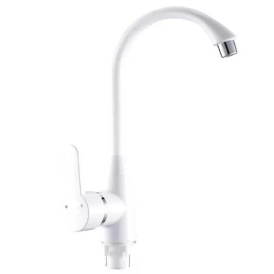 Змішувач для кухні SLAT RST4-03-ALL white/SLT-C011W(W) одноважільний Білий (171257)