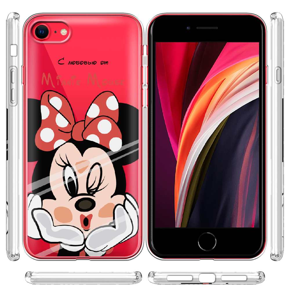 Чохол BoxFace Apple iPhone 7/8 SE 2020 Lady M Прозорий силікон (26205-cc59-26205) - фото 3