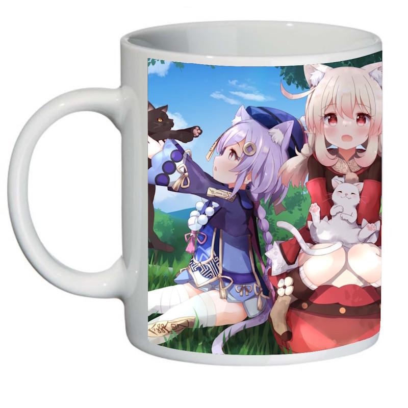 Кружка с принтом Геншин Genshin impact (GI 0040)