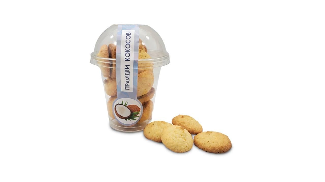 Печенье ТМ Рома Кокосовые пирамидки 120 г 12 шт./ящ.