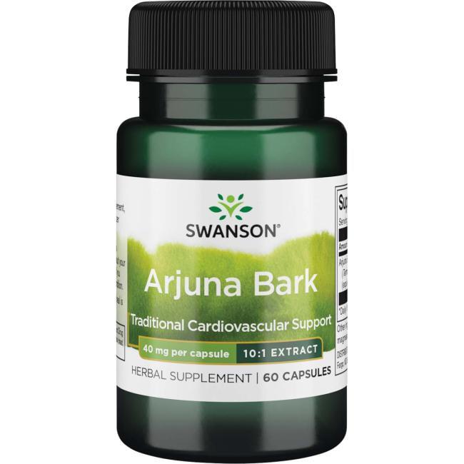 Кора Арджуны Swanson Arjuna Bark 10:1 Extract 40 мг 60 Caps