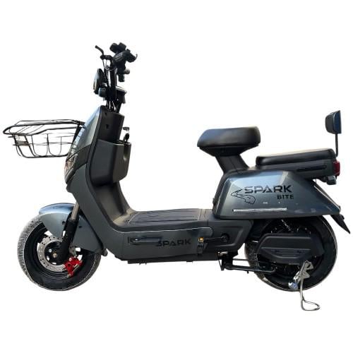 Велосипед с электромотором Spark BITE 60V/1000W/20 Ah 14" Серый (000218754)