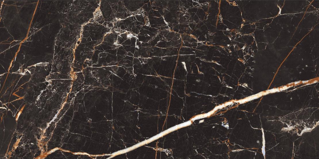 Плитка керамічна Marquina Grande 60x120 см Golden (00-00011757) - фото 2