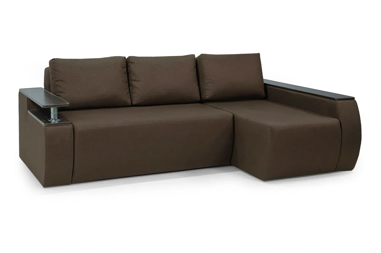 Диван кутовий Токіо 243х155 см Коричневий (31026757)