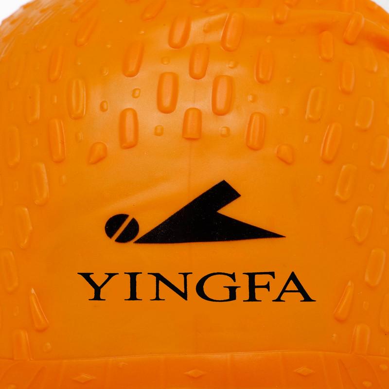 Шапочка для плавання на довге волосся YINGFA C0061 силіконова Помаранчевий (C0061_Оранжевый) - фото 5 Шапочка для плавання на довге волосся YINGFA C0061 силіконова Помаранчевий (C0061_Оранжевый) - фото 5