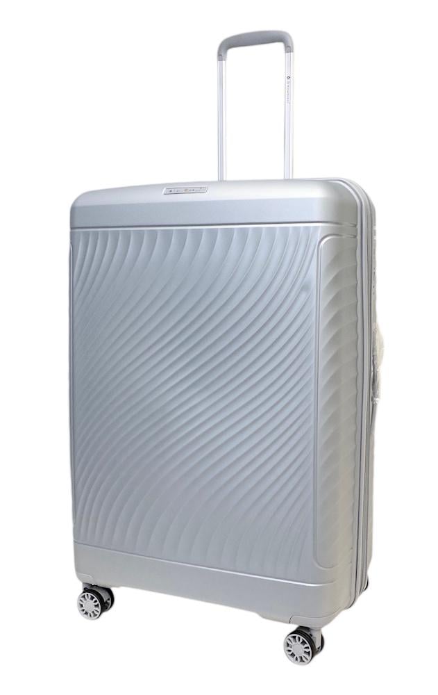 Чемодан Snowball 49703 L Серебряный (31706710)