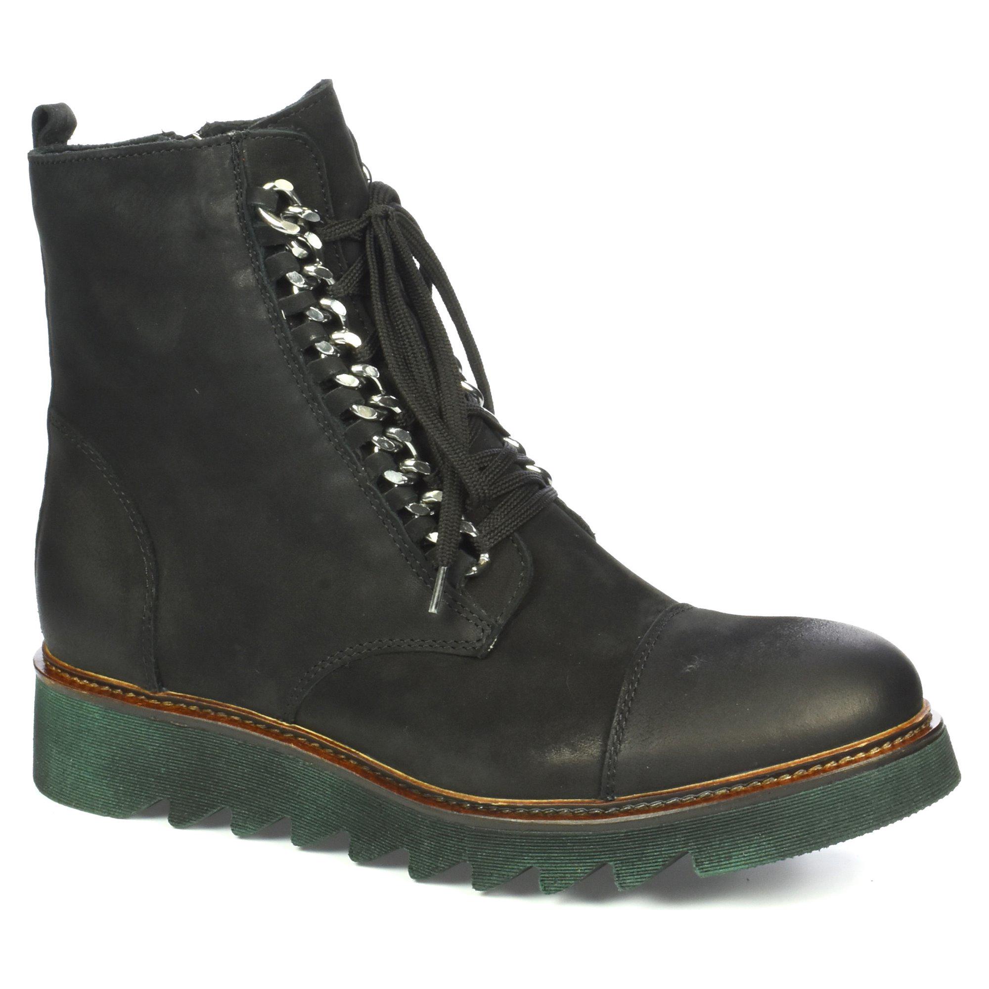 Ботинки зимние женские Simen р. 36 Черный (011202-36)