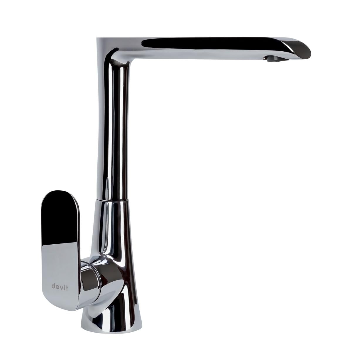 Смеситель для кухни Devit Iven 43108141 однорычажный Хром (167820)