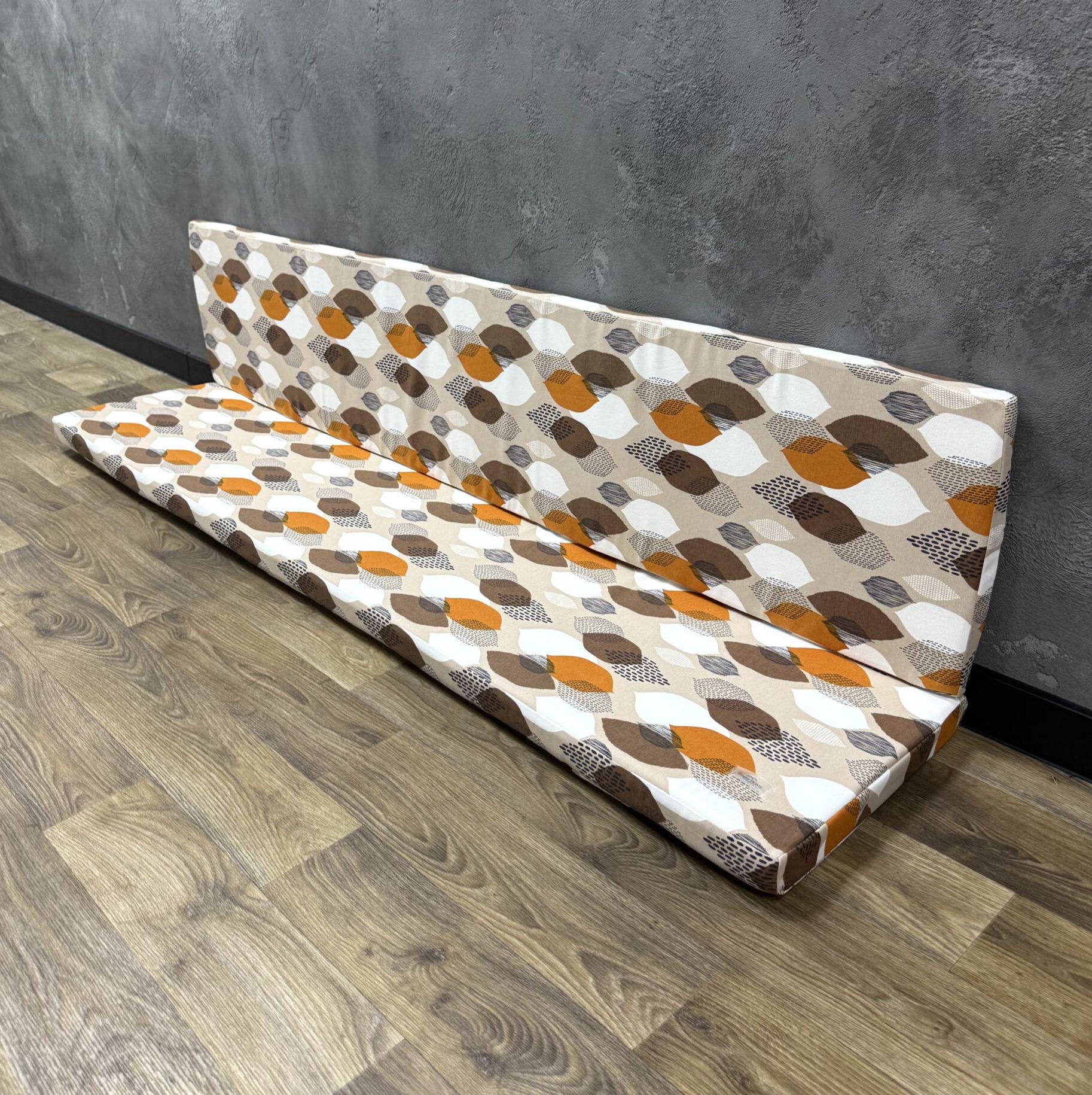 Матрас Comfort Home Leaves на поддоны/качели/каркасы/садовую мебель панама 140х60х40х10 см