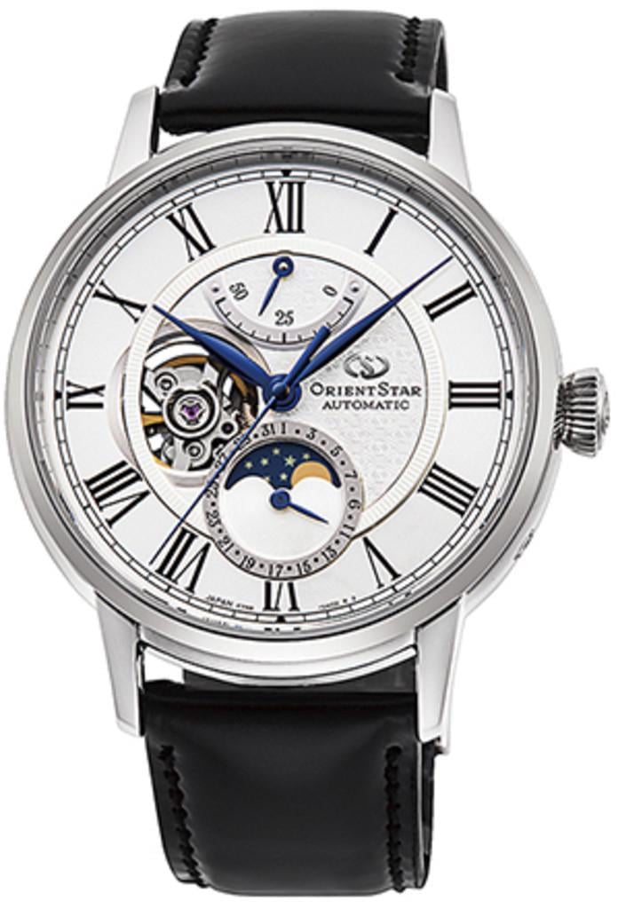 Наручные часы мужские Orient Star RE-AY0106S00B со стальным корпусом/сапфировым стеклом WR 50 м Белый (3124658577)