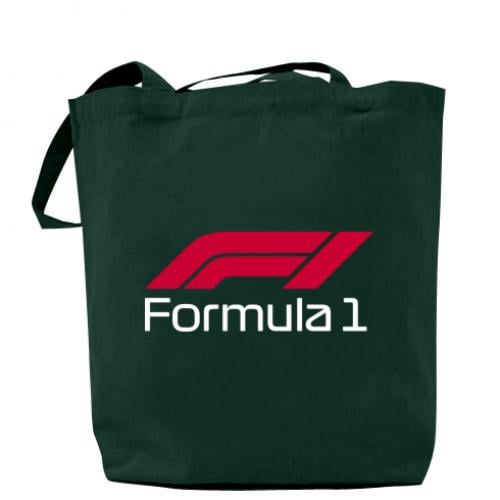 Шоппер Formula 1 37x41 см Темно-зеленый (7221814-16-138394) - фото 1