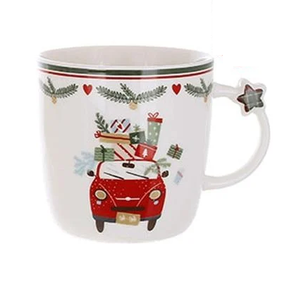 Чашка фарфоровая Happy Holidays 360 мл (33560)