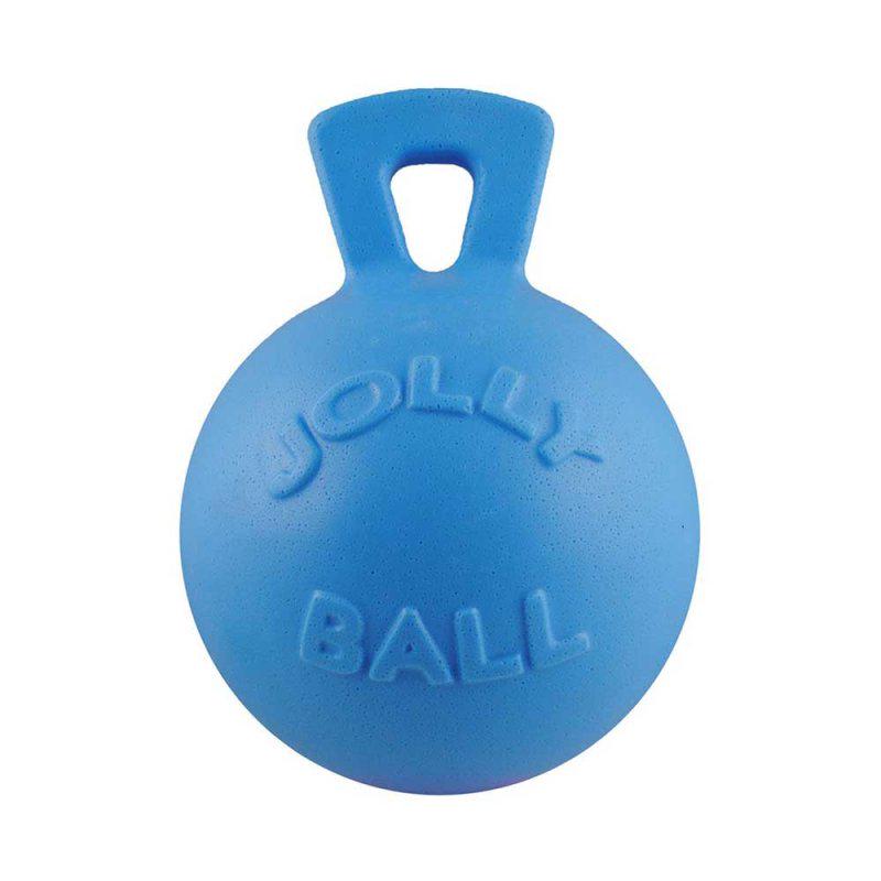 Іграшка для собак Jolly Pets Tug-n-Toss Гиря 12 см Блакитний (88967)