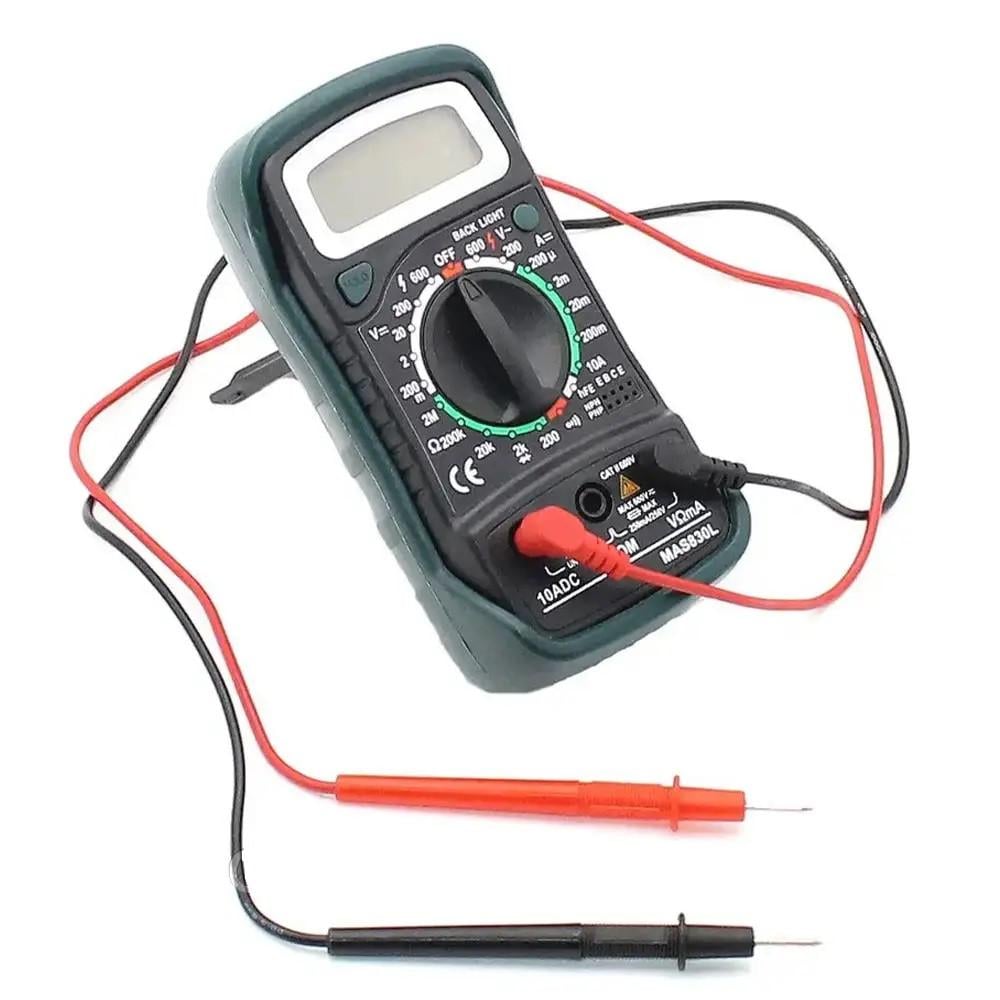 Мультиметр цифровий MZ MAS830L з підсвічуванням екрана (7945) - фото 8