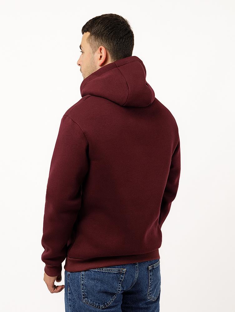 Худі чоловіче ЦБ-00226203 р. 46 Маджента (SKT000923897) - фото 3