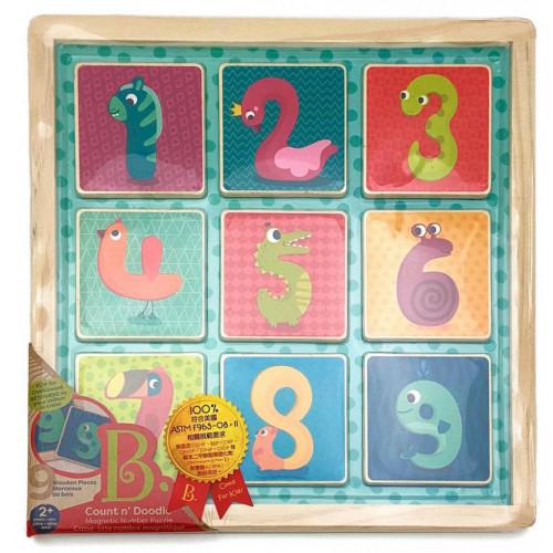 Развивающая игрушка Battat Рамка магнитные цифры (BX1848GZ)