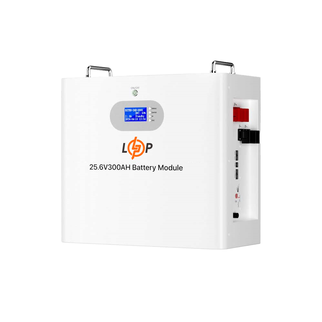 Аккумулятор LP LiFePO4 25,6V-300 Ah 7680Wh Smart BMS 200A RS485/CAN (28152491)