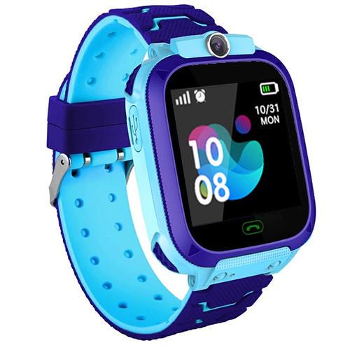 Смарт-часы детские Smart Baby Watch с сим картой/с камерой/прослушиванием/фонариком/украинское меню Синий