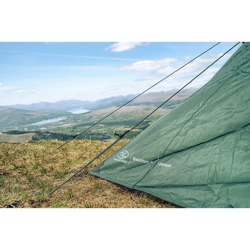 Намет одномісний Highlander Blackthorn 1+ Gen2 Scarab Green (931681) - фото 8