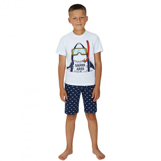 Комплект домашний для мальчика Ellen 122 см Белый (BPK 2270/01/01)