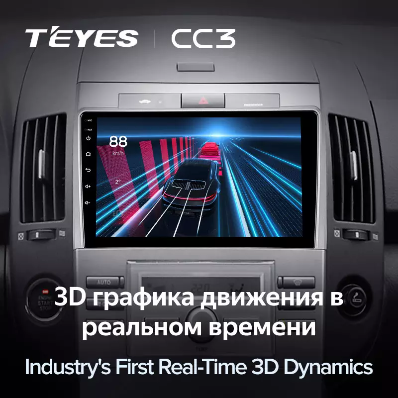 Автомагнитола штатная Teyes CC3 для Toyota Corolla Verso AR10 2004-2009 Android CC3 6/128G Wi-Fi/4G - фото 6