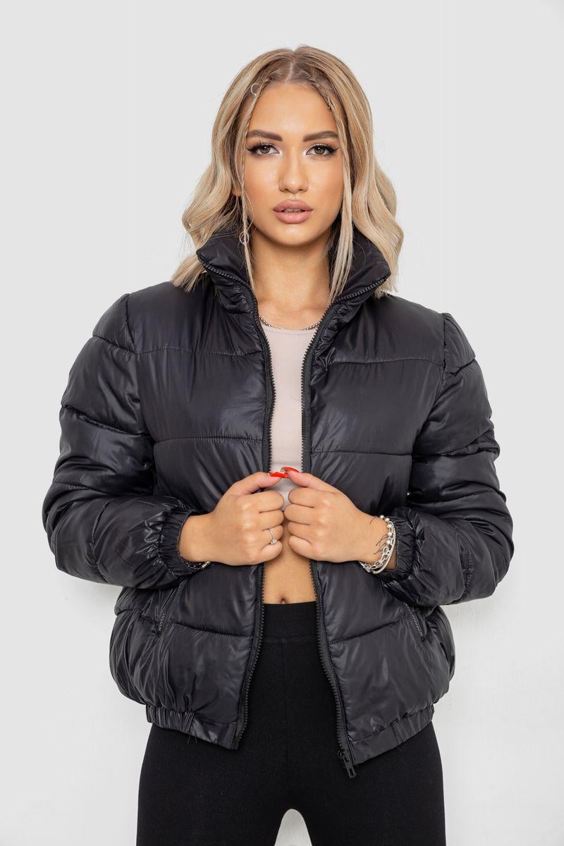 Куртка жіноча Ager демісезонна XL Чорний (244R007-5)