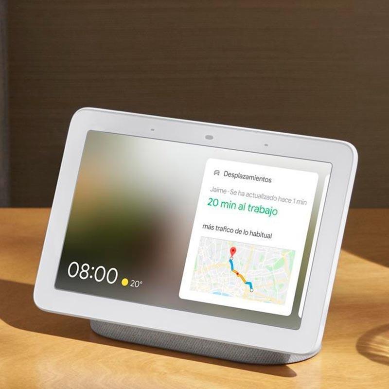 Умная колонка Google Nest Hub 2nd Generation с экраном Белый - фото 4