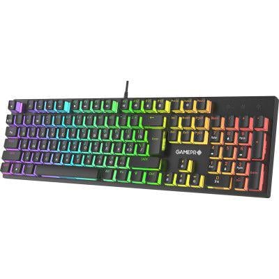 Клавиатура GamePro MK85R Red Switch RGB USB Black (MK85R)