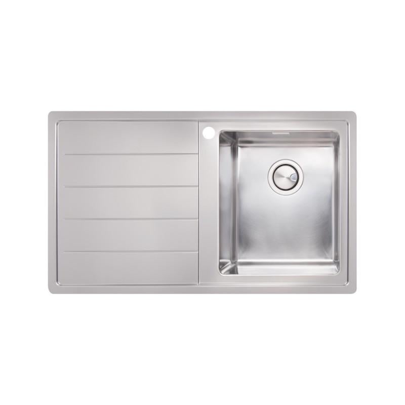 Мойка для кухни стальная Apell Linear Plus LNP861FLBC с донным клапаном (35684)