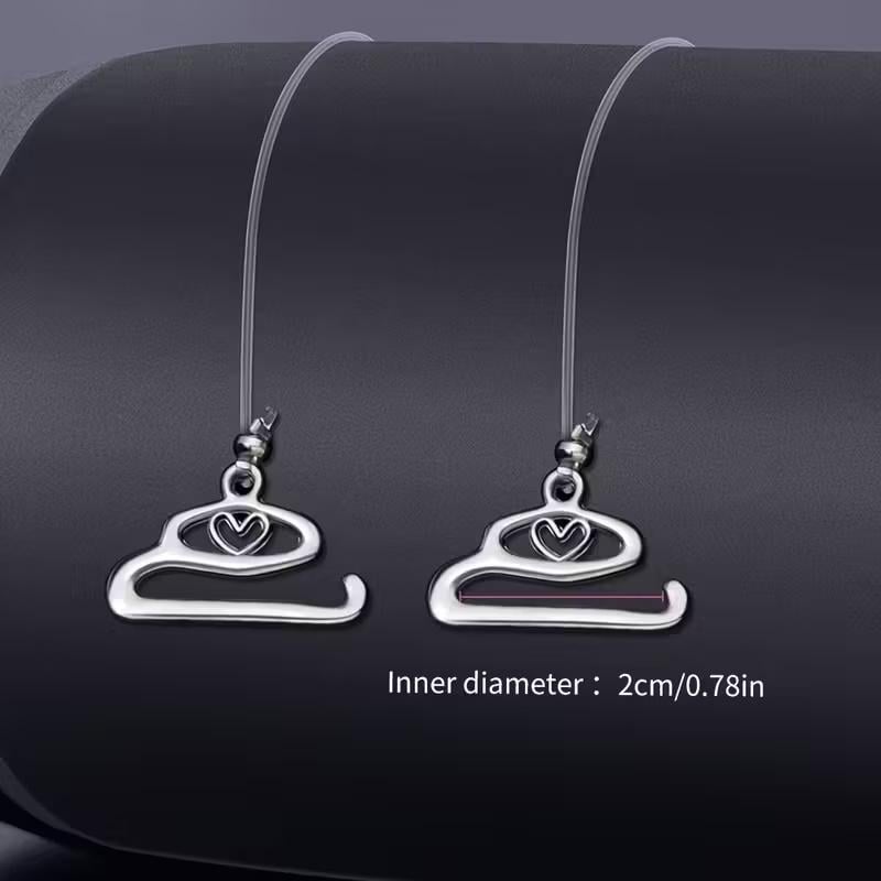 Бретелі для бюстгальтера тонкі силіконові з металевими гачками 1 пар 1 мм Прозорий (3000003773) - фото 9