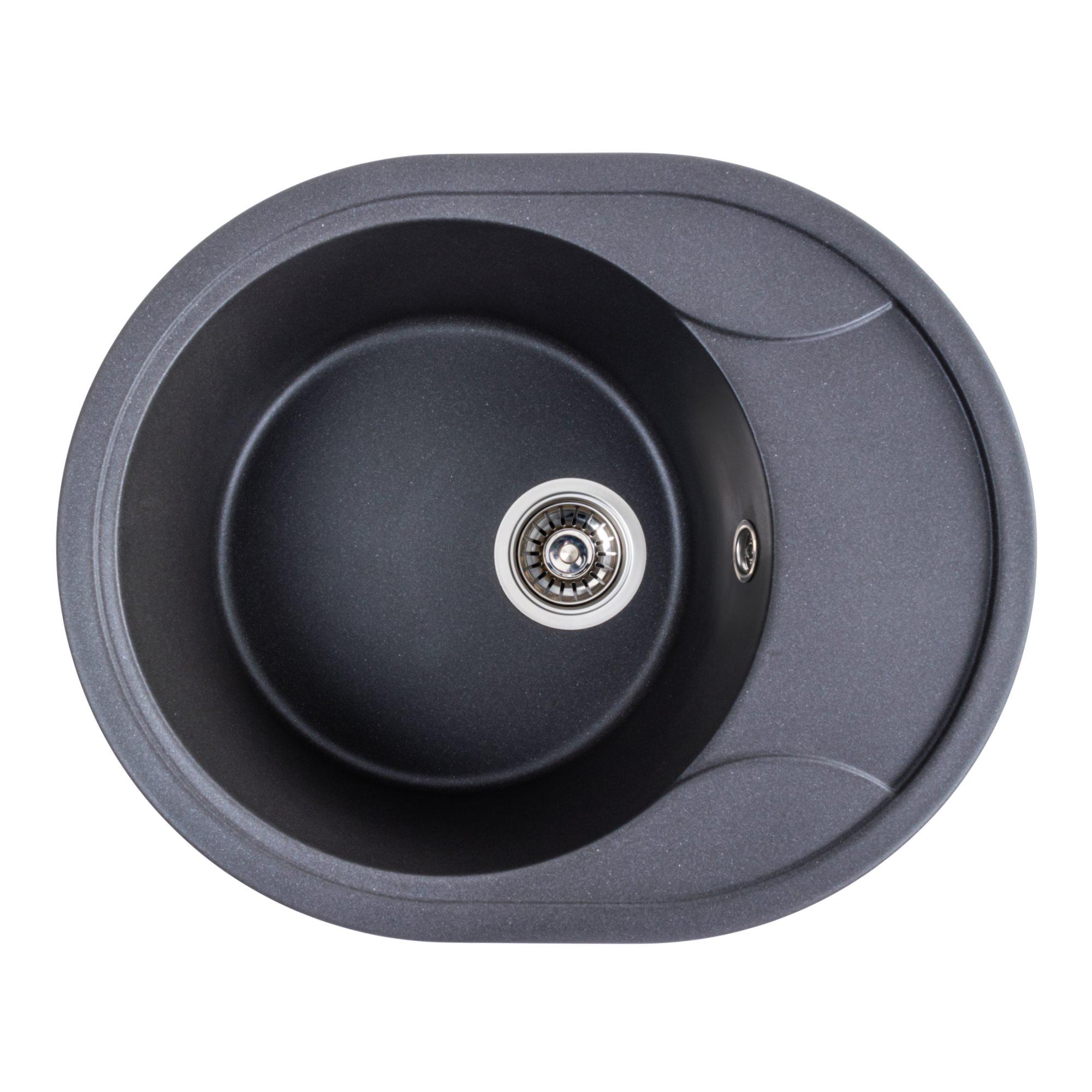 Мойка для кухни гранитная Platinum 5847 ONYX матовая Морион Мойка для кухни гранитная Platinum 5847 ONYX матовая Морион