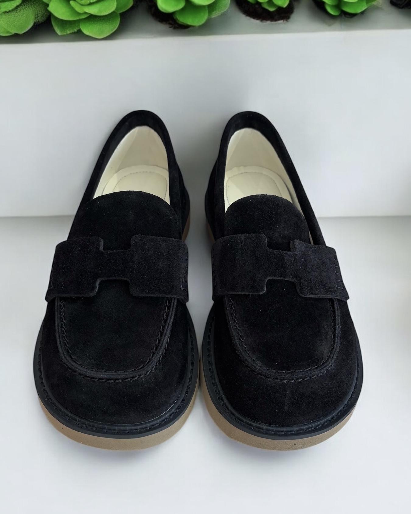 Лоферы анатомические женские натуральная замша MARANDI р. 38 Черный (AnLof-Z-38-black) - фото 3 Лоферы анатомические женские натуральная замша MARANDI р. 38 Черный (AnLof-Z-38-black) - фото 3