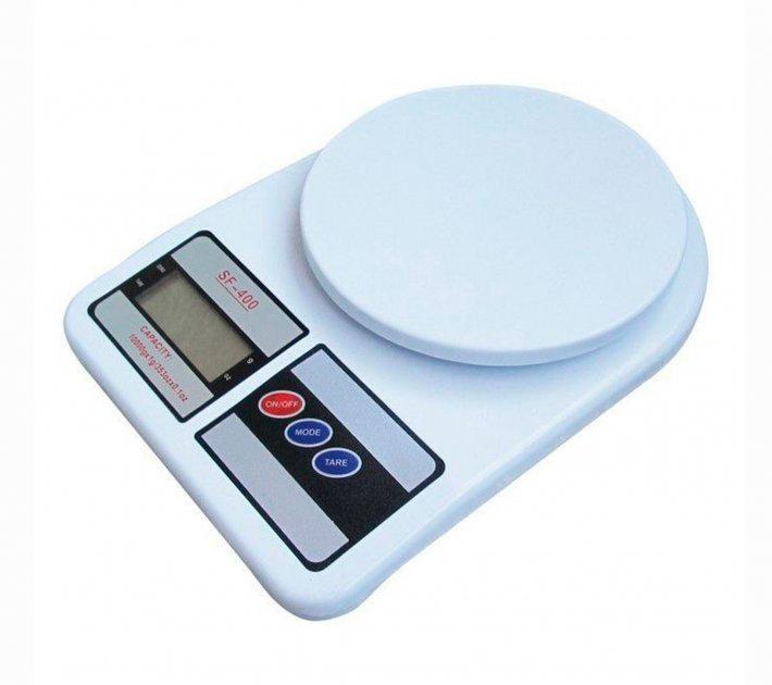 Ваги кухонні Domotec Electronic Kitchen Scale SF-400 Білий (14424724)