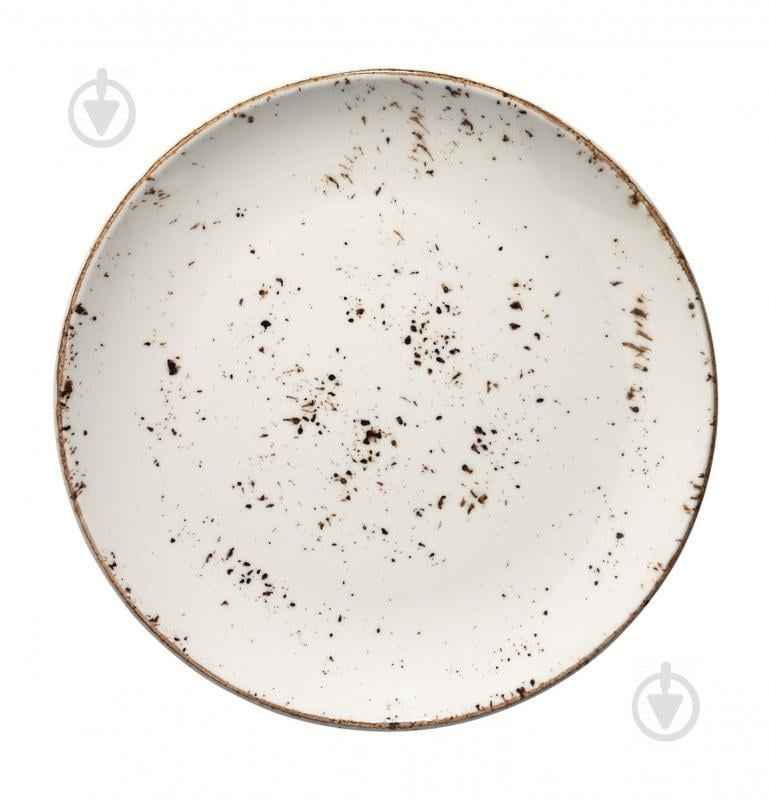 Тарелка Bonna Grain 23 см Белый с ретро-декором GRAGRM23DZ