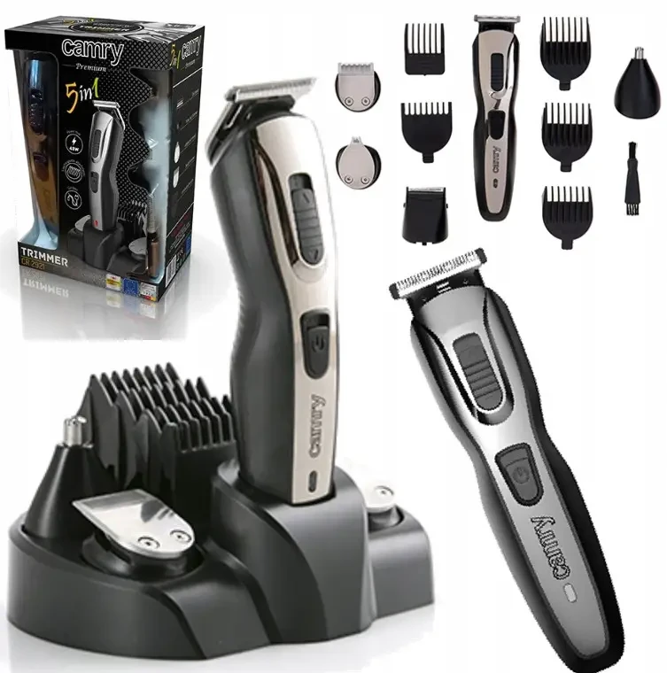 Тример для стрижки Camry CR 2921 5 в 1 (5902934830539) - фото 2 Тример для стрижки Camry CR 2921 5 в 1 (5902934830539) - фото 2