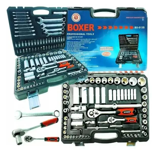 Набір інструментів BOXERкомбіновані ключі 121 шт. в кейсі (BX013S) - фото 2