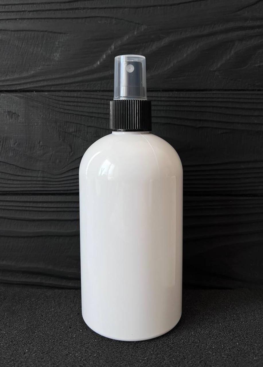 Флакон с ребристым спреем 24/410 350 мл Белый/Черный (04695+21800)