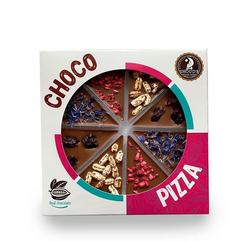 Шоколад подарочный ChocoPizza молочный микс 100 г Шоколад подарочный ChocoPizza молочный микс 100 г