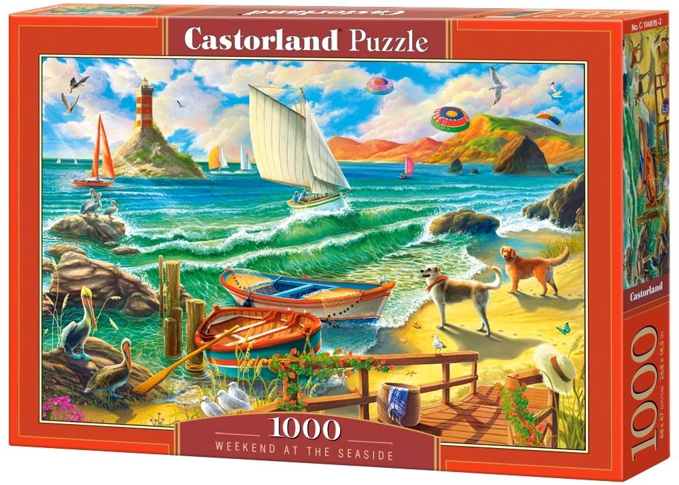 Пазл Castorland Выходные на море 1000 дет.