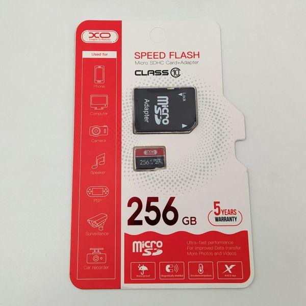 Карта памяти microSD XO 256 Gb 10 Class (21308)