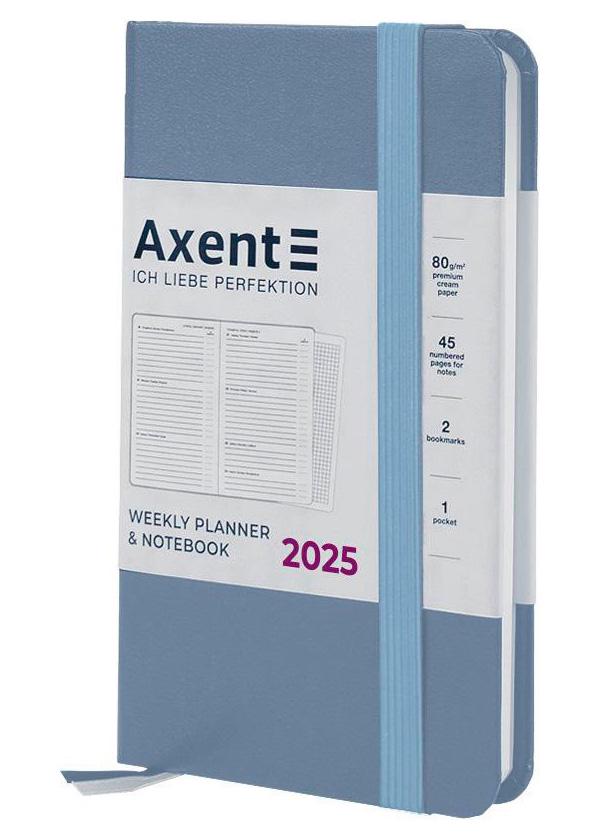 Тижневик Axent Pocket Strong 2025 датований 90x150 мм Сірий (8508-25-62-A) - фото 1